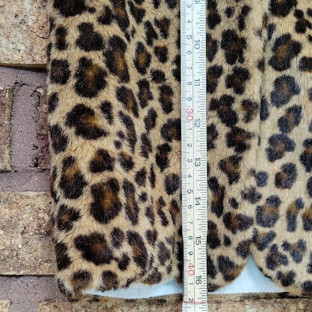 Carter's Kids Leopard Print Faux Fur Vest Size 6